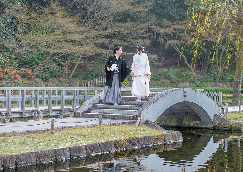「徳川園」愛知県名古屋市でフォトウェディング（結婚式前撮り）